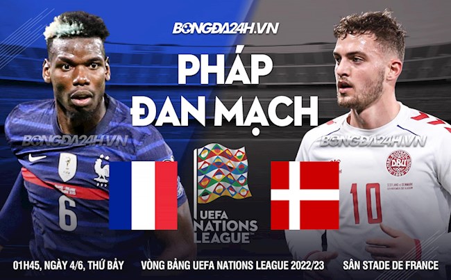 Nhận định Pháp vs Đan Mạch (01h45 ngày 4/6): Les Bleus phô diễn sức mạnh