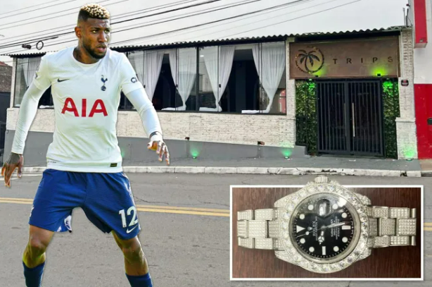 Emerson Royal là nạn nhân của vụ cướp có vũ trang ở Brazil