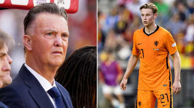 Louis van Gaal cạn lời khi nói về Frenkie de Jong