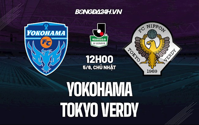 Nhận định, dự đoán Yokohama vs Tokyo Verdy 12h00 ngày 5/6 (Hạng 2 Nhật 2022)