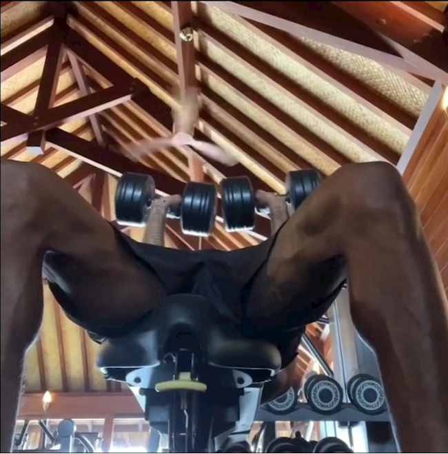 Rashford nỗ lực tập luyện