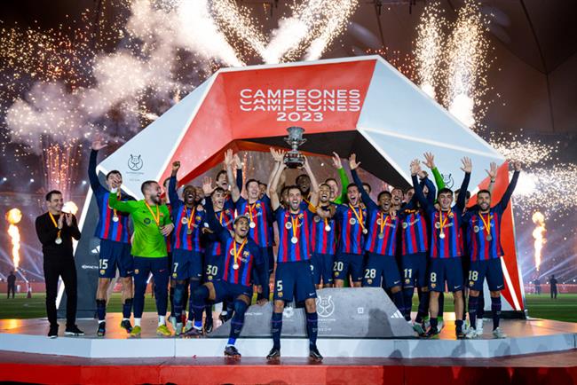 Xavi và nửa đội Barca giành danh hiệu đầu tiên|trực tiếp bóng đá anh