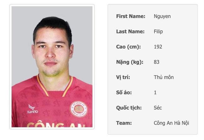 Thủ môn Việt kiều Filip Nguyễn gia nhập Công an Hà Nội 1