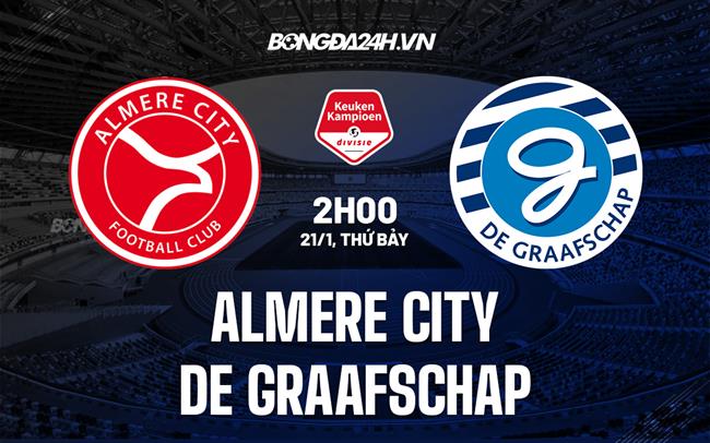 Nhận định Almere City vs De Graafschap 2h00 ngày 21/1 (Hạng 2 Hà Lan 2022/23)