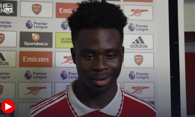 Bukayo Saka: Đây chắc chắn là bàn thắng đẹp nhất của tôi