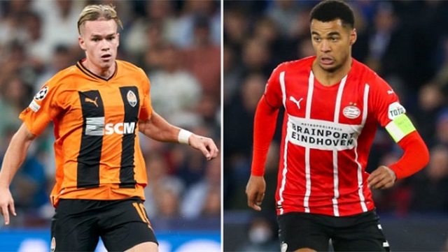 Mudryk va Gakpo cap ben Premier League