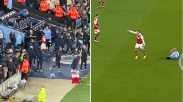 Bị đội trưởng Odegaard mắng xối xả, sao Arsenal đi thẳng vào đường hầm