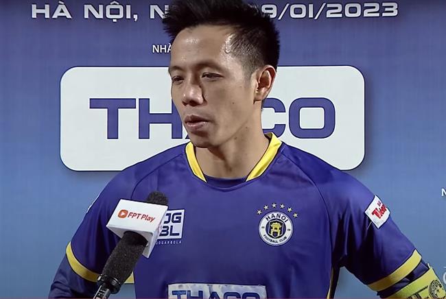 Văn Quyết hài lòng khi vượt qua Hải Phòng ở trận Siêu cúp Quốc gia 2022|soha bongda