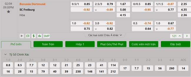 Nhận định Dortmund vs Freiburg (21h30 ngày 42) Trận cầu 6 điểm 3