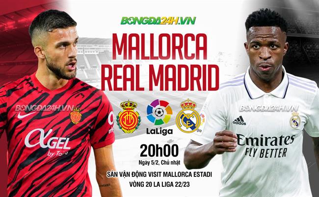 Thua đau Mallorca, Real Madrid lại vấp ngã trong cuộc đua với Barca