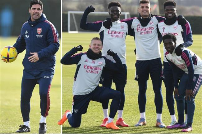 Arsenal the hien quyet tam lon truoc tran gap Brentford