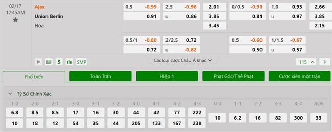 Nhận định Ajax vs Union Berlin (00h45 ngày 172) Kỳ phùng địch thủ 3 Nhận định Ajax vs Union Berlin (00h45 ngày 172) Kỳ phùng địch thủ 3