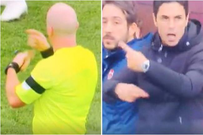 Chế nhạo trọng tài, Mikel Arteta có thể phải nhận án phạt