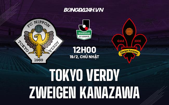 Nhận định - dự đoán Verdy vs Kanazawa 12h00 ngày 19/2 (Hạng 2 Nhật Bản 2023)