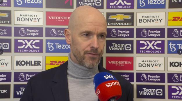 Erik ten Hag khen ngợi 3 cầu thủ sau trận thắng Leicester