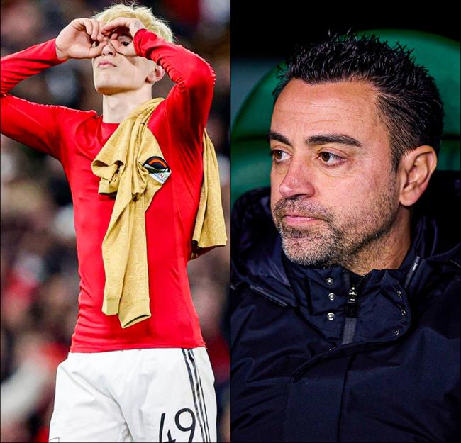 HLV Xavi chỉ trích thái độ của Alejandro Garnacho 1 HLV Xavi chỉ trích thái độ của Alejandro Garnacho 1