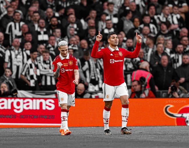 Casemiro mo ty so cho MU truoc Newcastle