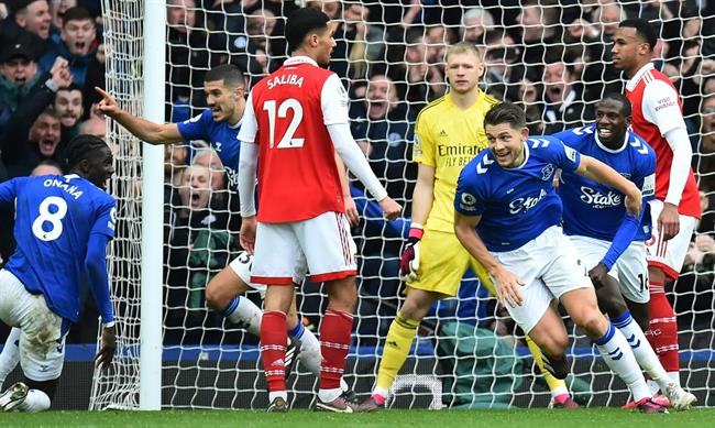 Arsenal nhận tin vui trước trận đấu với Everton