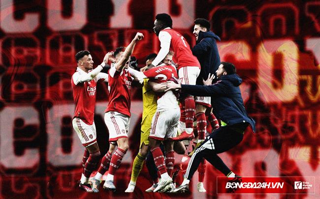 Arsenal ngược dòng: Chiến quả của những cảm xúc thăng hoa