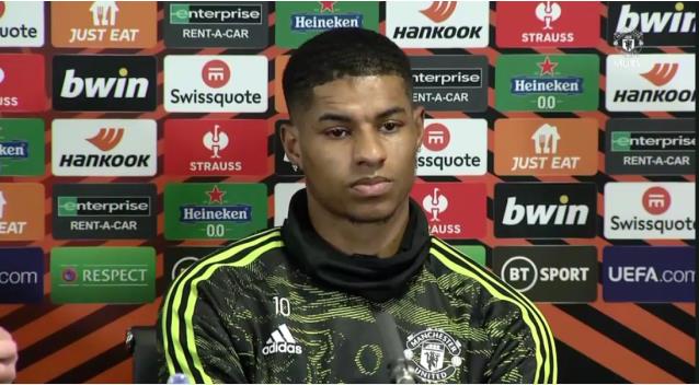 Marcus Rashford phủ nhận MU buông xuôi ở trận thua Liverpool