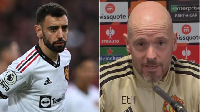 Erik ten Hag chia sẻ về Bruno Fernandes Erik ten Hag chia se ve Bruno Fernandes