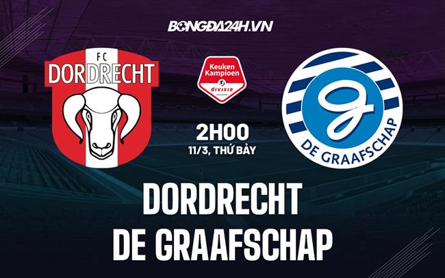 Nhận định Dordrecht vs Graafschap 02h00 ngày 11/3 (Hạng 2 Hà Lan 2022/23)
