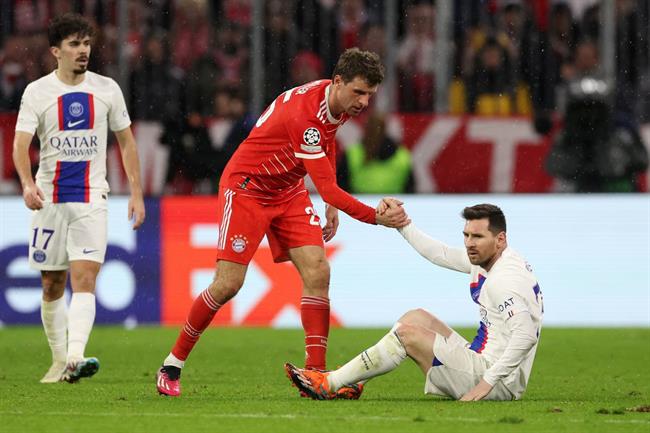 Thomas Muller xát muối vào thất bại của Messi và PSG 1 Thomas Muller xát muối vào thất bại của Messi và PSG 1