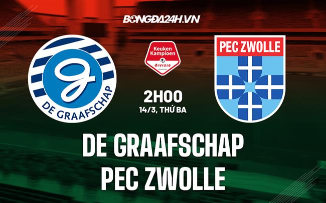 Nhận định De Graafschap vs PEC Zwolle 2h00 ngày 14/3 (Hạng 2 Hà Lan 2022/23)