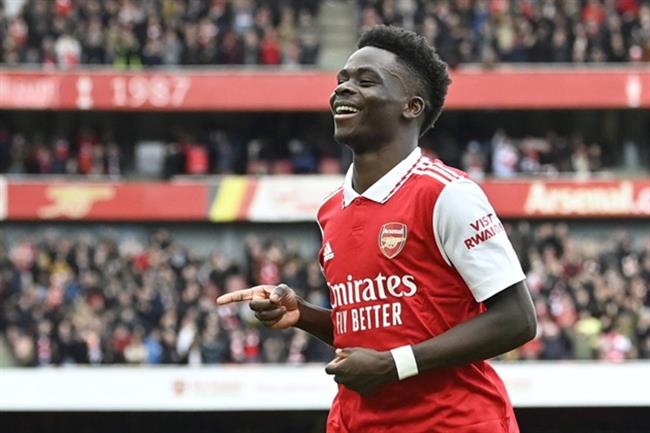 Arsenal nhận tin cực vui từ Bukayo Saka