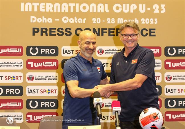 HLV Troussier U23 Việt Nam hào hứng trước U23 Doha Cup 1 HLV Troussier U23 Việt Nam hào hứng trước U23 Doha Cup 1