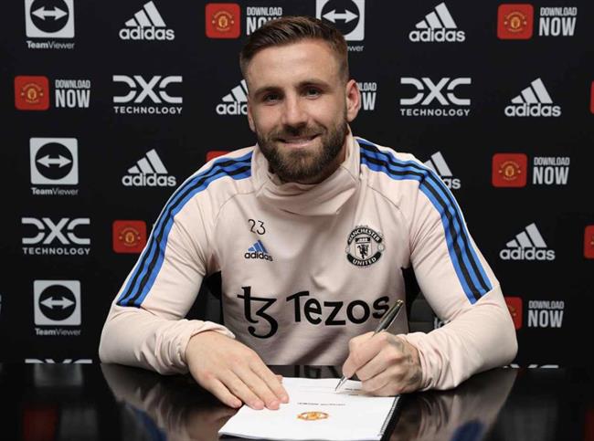 Luke Shaw chính thức gia hạn hợp đồng với MU 