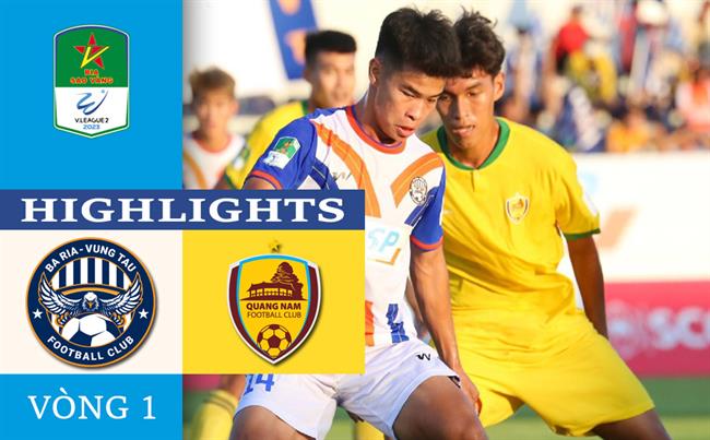 Video Vung Tau vs Quang Nam (Vong 1 HNQG 2023)