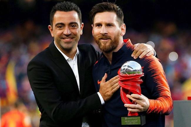 Xavi muon dua Messi tro lai Barca