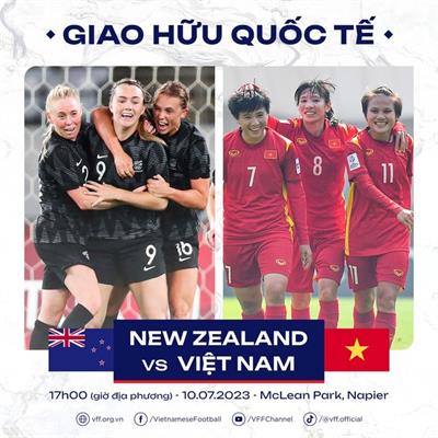 Tuyển nữ Việt Nam đọ sức với chủ nhà World Cup 2023 1 Tuyển nữ Việt Nam đọ sức với chủ nhà World Cup 2023 1
