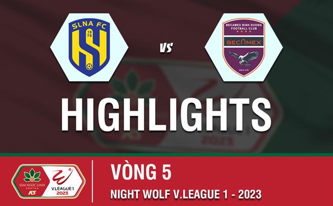 Video tổng hợp: SLNA - Bình Dương (Vòng 5 V.League 2023)