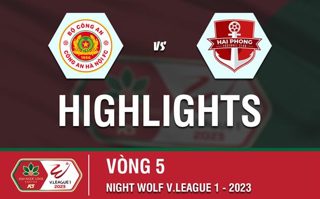 Video tổng hợp: CAHN - Hải Phòng (Vòng 5 V-League 2023)
