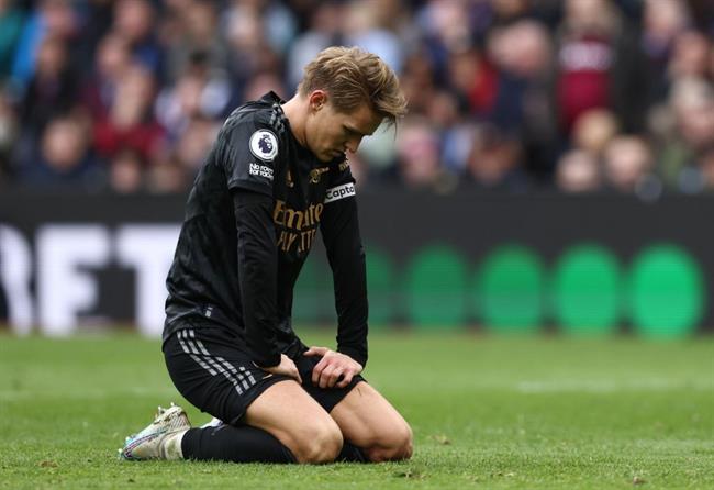 Martin Odegaard tiếc nuối khi Arsenal bị Liverpool cầm hòa
