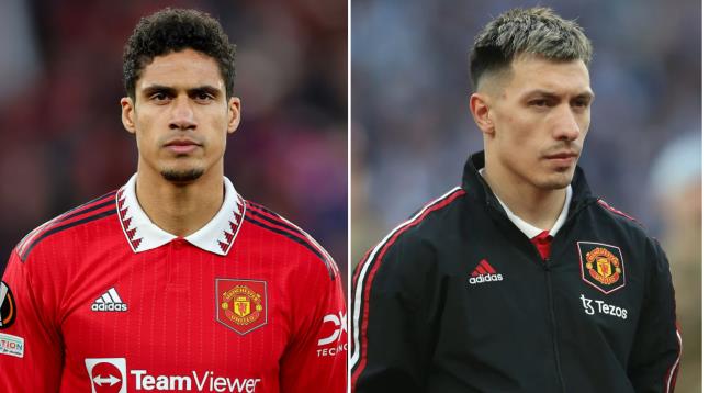 Raphael Varane va Lisandro Martinez 