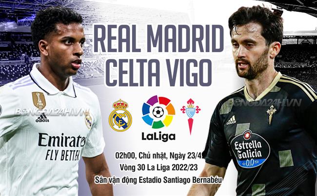 Thắng nhẹ Celta Vigo, Real Madrid gây áp lực lên đại kình địch