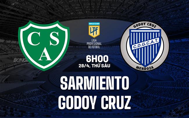 Nhận định Sarmiento vs Godoy Cruz 6h00 ngày 28/4 (VĐQG Argentina 2023)