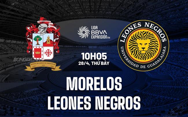 Nhận định bóng đá Morelos vs Leones Negros Hạng 2 Mexico