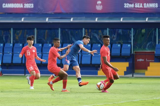 U22 Thai Lan vs U22 Singapore 