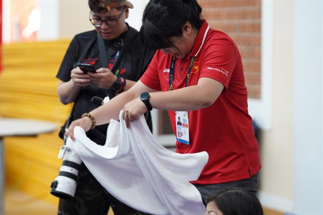 Tuyển thủ bóng rổ nữ Việt Nam sốc nhiệt sau trận đấu lúc 12h 7