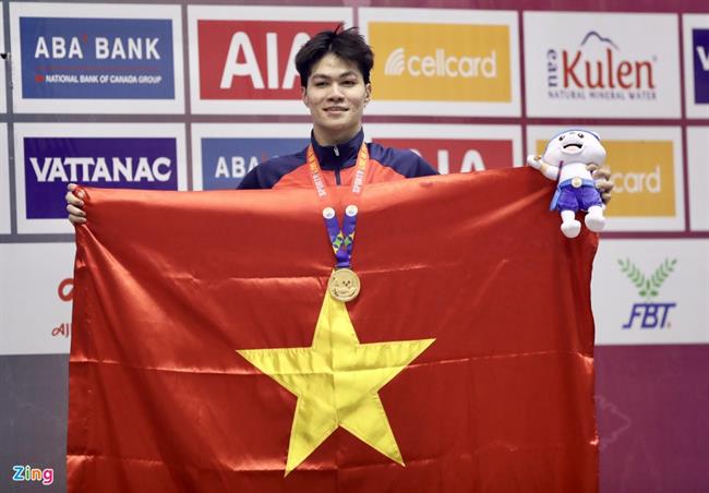 Hưng Nguyên mở hàng HCV SEA Games 32 cho bơi lội Việt Nam