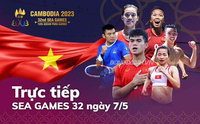 Trực tiếp SEA Games 32 ngày hôm nay 7/5: Phạm Tiến Sản mở hàng Vàng