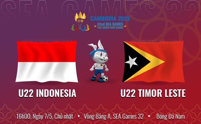 Nhận định U22 Timor Leste vs U22 Indonesia (16h00 ngày 7/5): Khó có bất ngờ