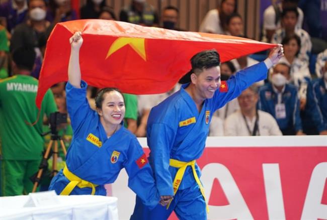 ĐT Vovinam Việt Nam tiếp tục giành HCV, tạo cú sốc trên đất Campuchia