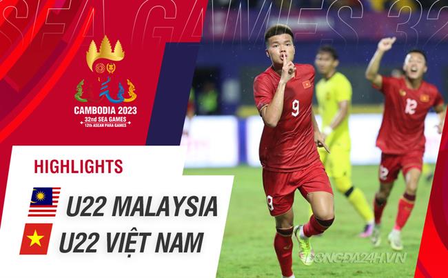 Video tổng hợp: U22 Malaysia 1-2 U22 Việt Nam (Bảng B SEA Games 32)