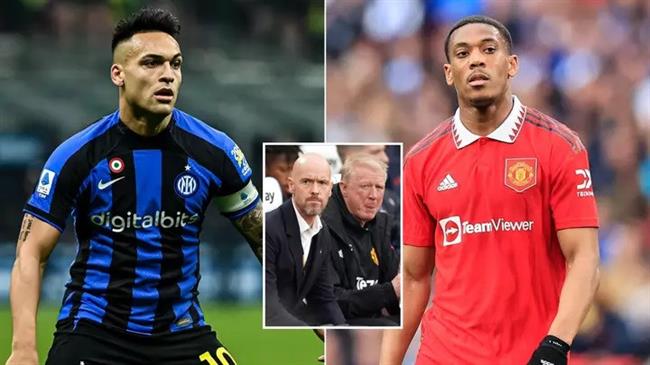 Calciomercato dua tin MU san sang tra Inter Milan 50 trieu euro cong them Anthony Martial de mang Lautaro Martinez ve Old Trafford.