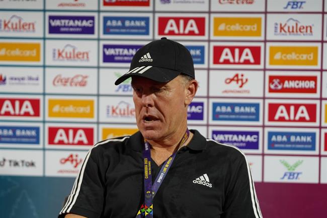 HLV ĐT Philippines cay đắng khi bị loại khỏi SEA Games 32